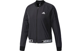 Adidas: Чёрная куртка 