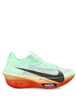 Nike: Зелёные кроссовки 