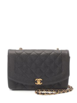 CHANEL Pre-Owned: Чёрная сумка 