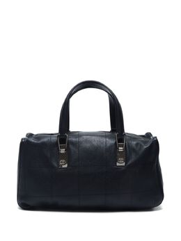 CHANEL Pre-Owned: Чёрная сумка-шоппер 