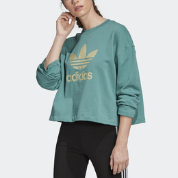 Adidas Originals: Зелёная толстовка 