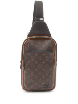 Louis Vuitton Pre-Owned: Коричневая сумка 