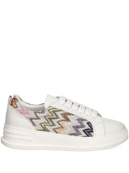 Missoni: Белые кроссовки 