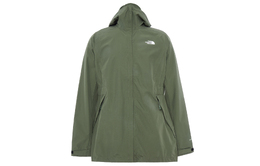 The North Face: Зелёная куртка 