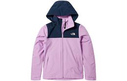 The North Face: Фиолетовая куртка 