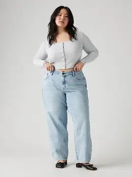 Levi's: Светлые джинсы 