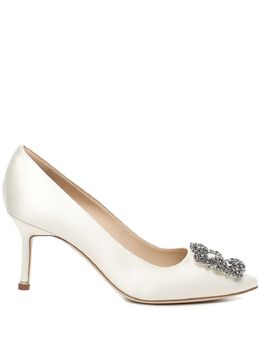 Manolo Blahnik: Белые туфли  Hangisi
