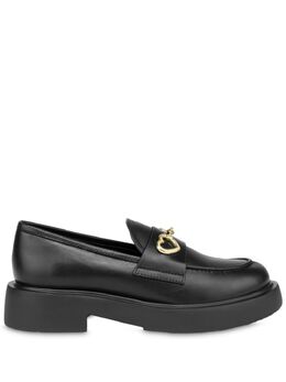 Love Moschino: Чёрные лоферы 