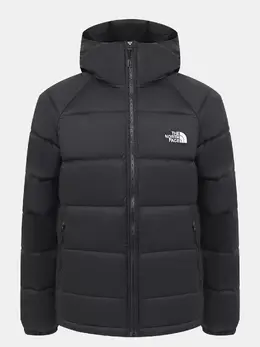 The North Face: Чёрный пуховик 