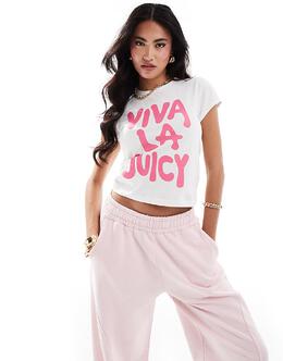 Juicy Couture: Белая футболка 