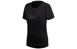 Adidas: Чёрная футболка 