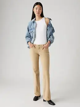 Levi's: Коричневые джинсы 