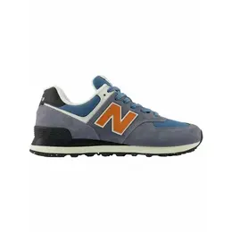 New Balance: Серые кроссовки  574