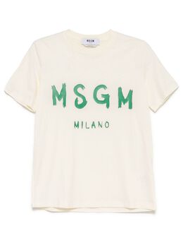 MSGM: Футболка с принтом 