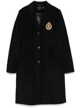 Lauren Ralph Lauren: Чёрное пальто 