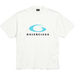 Balenciaga: Белая футболка 