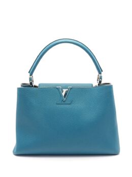 Louis Vuitton Pre-Owned: Голубая сумка 