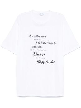Alexander McQueen: Футболка с принтом 