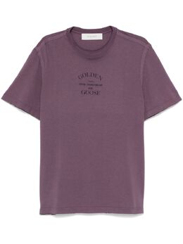 Golden Goose: Футболка с принтом 