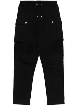 Balmain: Чёрные брюки 
