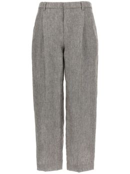 Brunello Cucinelli: Коричневые брюки 