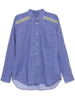 Comme des Garçons Homme Deux: Голубая рубашка 