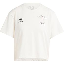 Adidas: Белая футболка  X