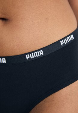 PUMA: Чёрные трусы 