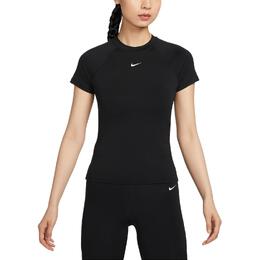 Nike: Чёрная футболка  Dri FIT