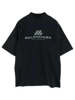 Balenciaga: Хлопковая футболка 