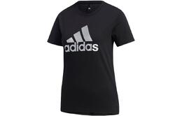 Adidas: Чёрная футболка 