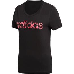 Adidas: Чёрная футболка 