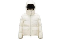 Moncler: Розовый пуховик 