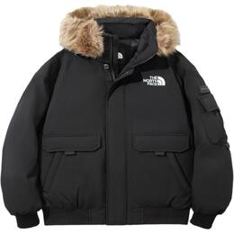 The North Face: Чёрный пуховик 