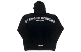 Chrome Hearts: Чёрная толстовка 