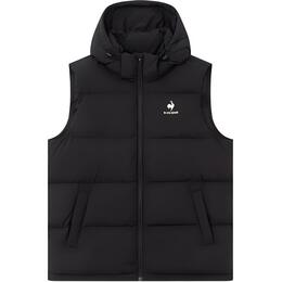 Le Coq Sportif: Чёрный пуховик 