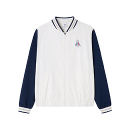 Le Coq Sportif: Белая куртка 