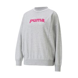 PUMA: Серая толстовка 