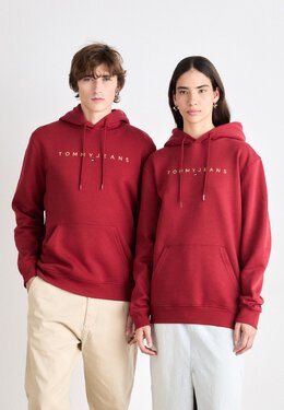 Tommy Hilfiger: Толстовка  Tommy Jeans с капюшоном