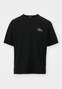 Lacoste: Чёрная футболка 