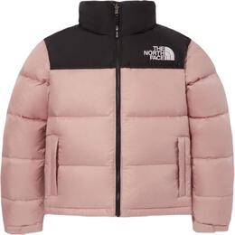 The North Face: Розовый пуховик 