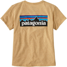 Patagonia: Бежевая футболка 