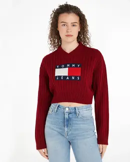 Tommy Jeans: Короткий свитер 