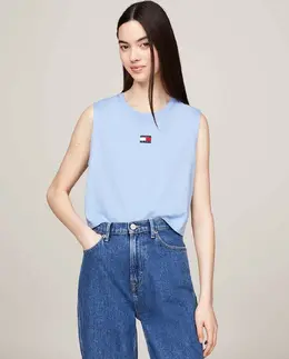 Tommy Jeans: Светлый топ 