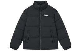 Fila: Чёрный пуховик 