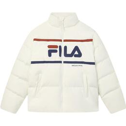 Fila: Белый пуховик 