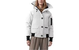 Canada Goose: Белый пуховик 