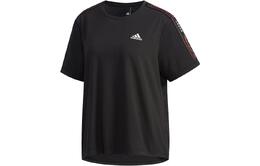 Adidas: Чёрная футболка 