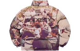 Supreme: Многоцветный пуховик 