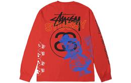 Stussy: Красная футболка 